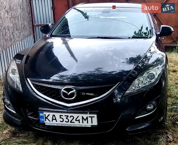 2012 Mazda 6, VIN JMZGH128211500722:plate — фото 1 (autoria)