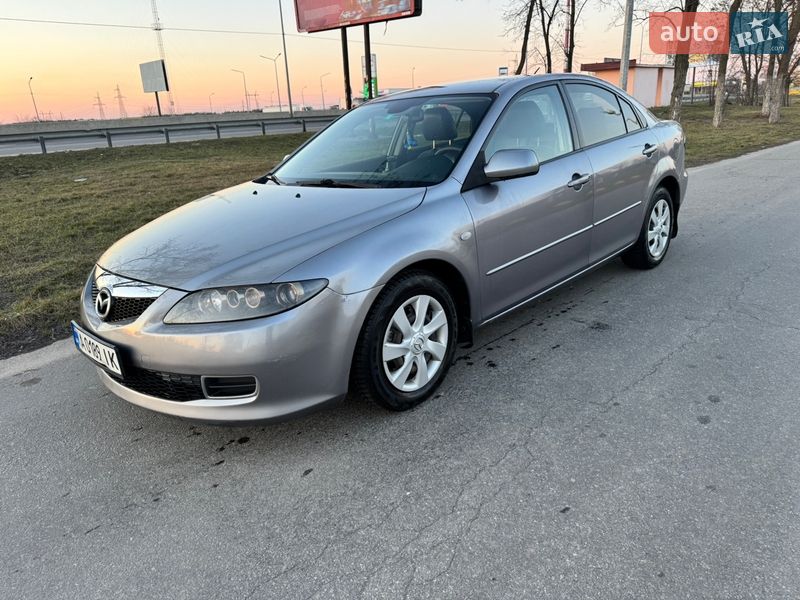 2006 Mazda 6, VIN JMZGG14F771680177:plate — фото 1 (autoria)