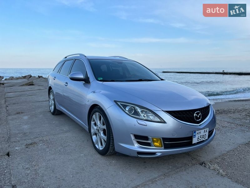 2008 Mazda 6, VIN JMZGH19D601131275:plate — фото 1 (autoria)