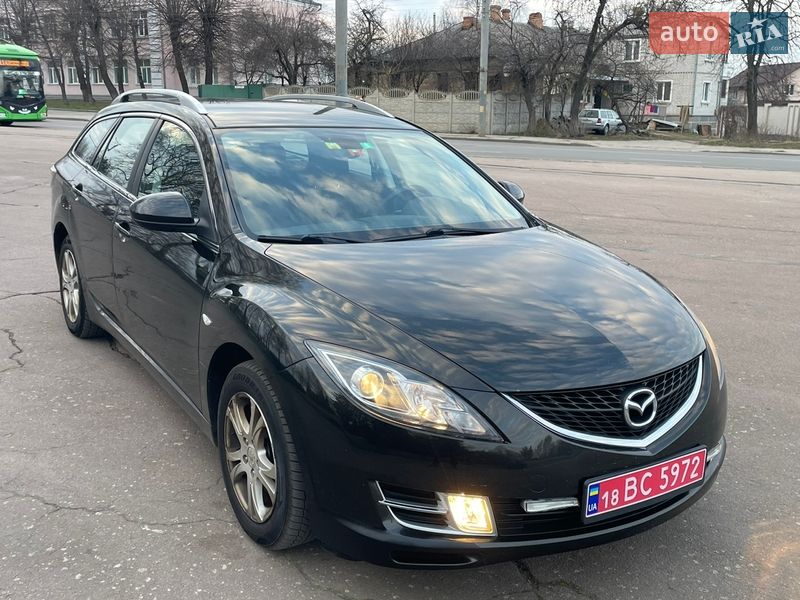 2008 Mazda 6, VIN JMZGH19F701225304:plate — фото 1 (autoria)