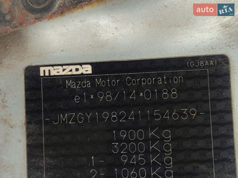 Універсал Mazda 6 2003 в Житомирі