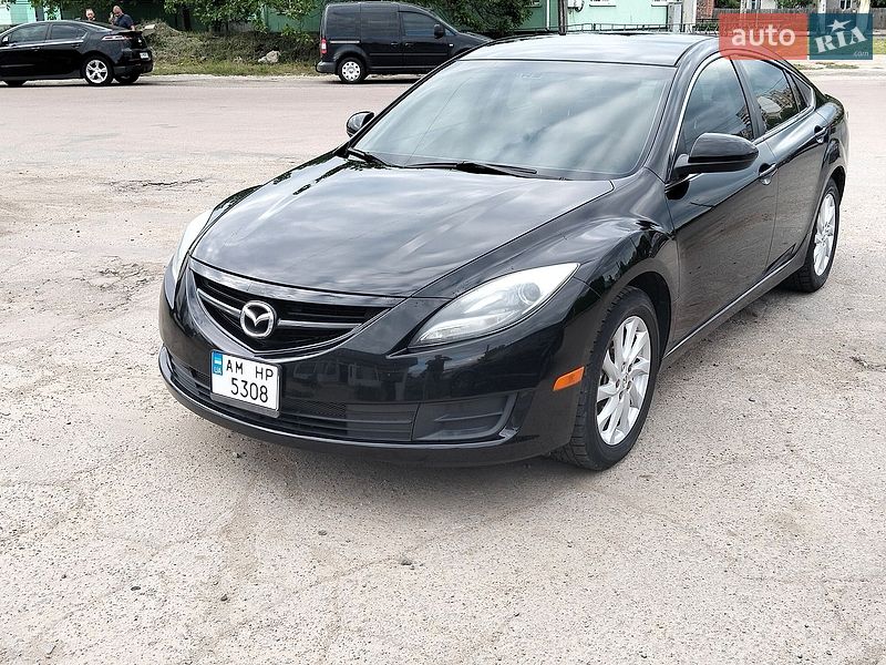 2012 Mazda 6, VIN 1YVHZ8BHXD5M04582:plate — photo 1 (autoria)
