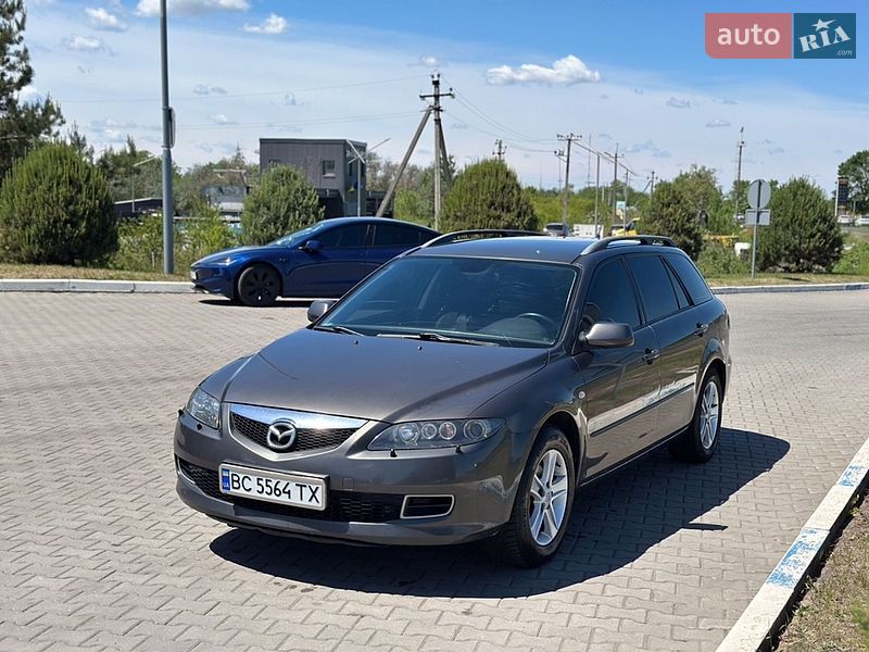 2006 Mazda 6, VIN JMZGY19R661424010:plate — фото 1 (autoria)