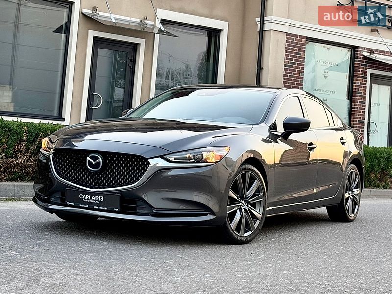 2018 Mazda 6, VIN JM1GL1VM8J1305135:plate — фото 1 (autoria)