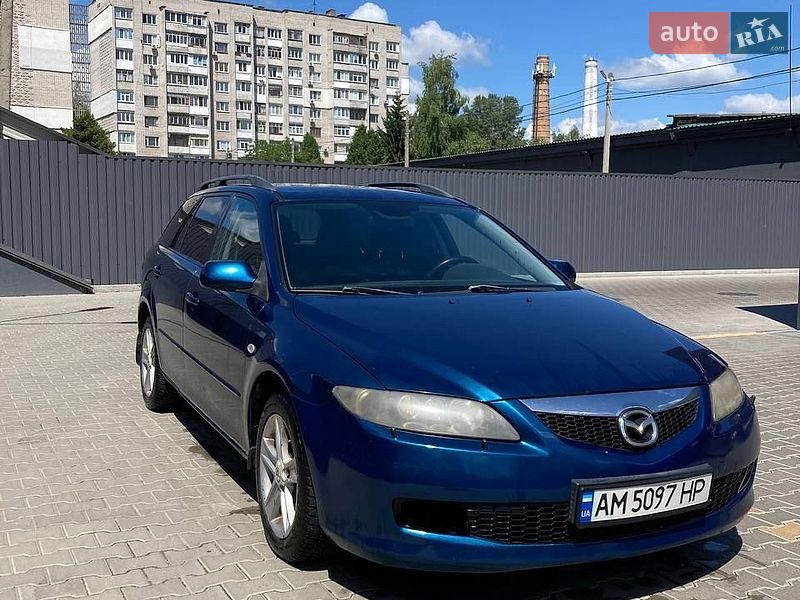 Універсал Mazda 6 2007 в Житомирі
