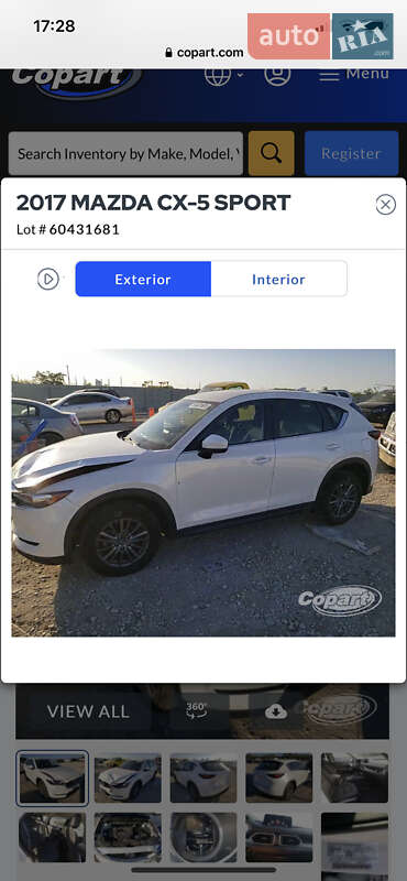Внедорожник / Кроссовер Mazda CX-5 2017 в Украинке