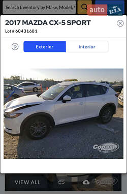 Внедорожник / Кроссовер Mazda CX-5 2017 в 