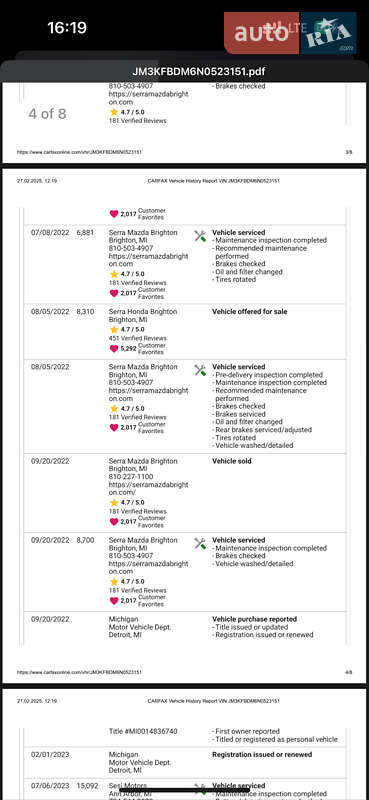Позашляховик / Кросовер Mazda CX-5 2021 в Києві