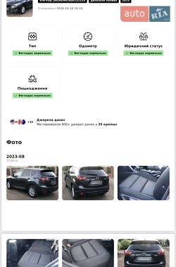 Внедорожник / Кроссовер Mazda CX-5 2012 в 