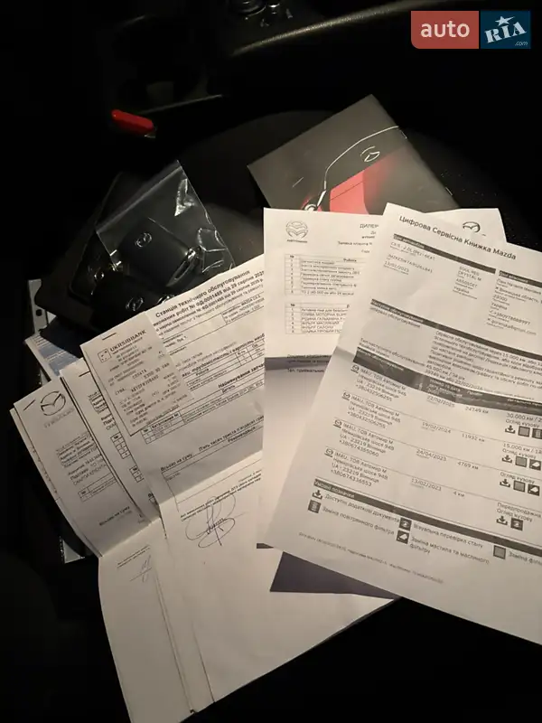 Внедорожник / Кроссовер Mazda CX-5 2022 в Виннице документ