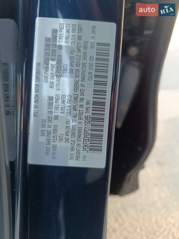 Позашляховик / Кросовер Mazda CX-5 2022 в Дніпрі