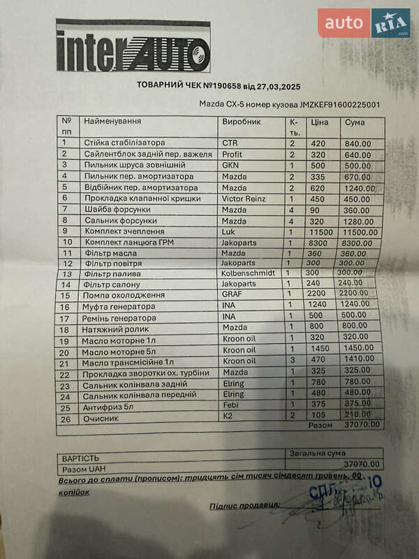 Позашляховик / Кросовер Mazda CX-5 2013 в Львові