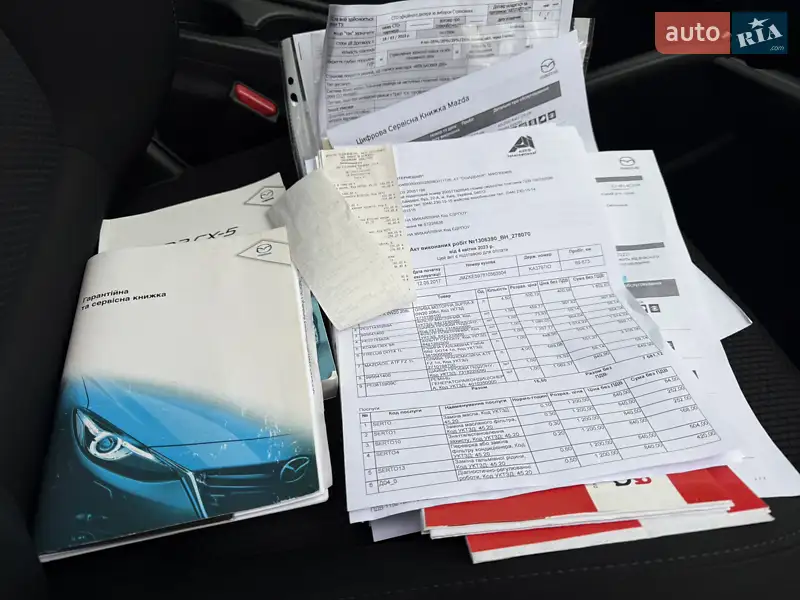 Внедорожник / Кроссовер Mazda CX-5 2017 в Виннице документ