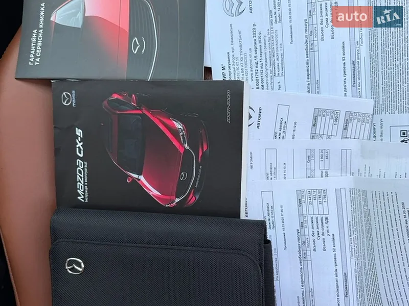 Внедорожник / Кроссовер Mazda CX-5 2018 в Виннице документ