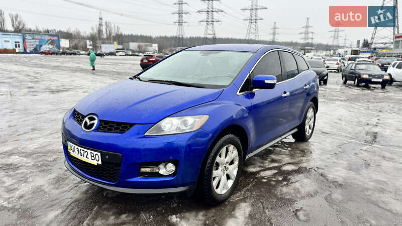 2008 Mazda CX-7, VIN JMZER893800121558:plate — фото 1 (autoria)