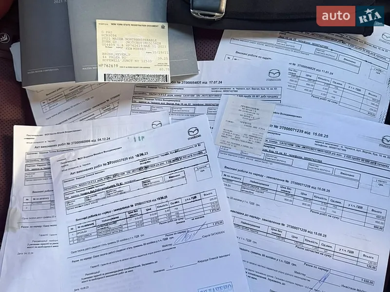 Позашляховик / Кросовер Mazda CX-9 2020 в Черкасах документ 2 фото Позашляховик / Кросовер Mazda CX-9 2020 в Черкасах документ