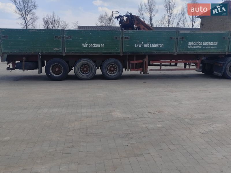 Бортовой полуприцеп Meierling BSS 1991 в Шептицькому фото 5 Бортовой полуприцеп Meierling BSS 1991 в Шептицькому