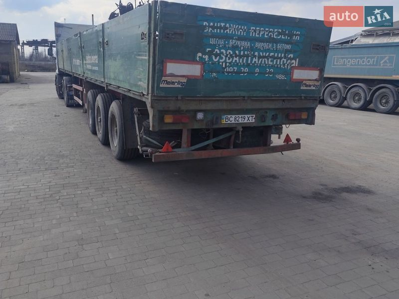 Бортовий напівпричіп Meierling BSS 1991 в Шептицькому фото 3 Бортовий напівпричіп Meierling BSS 1991 в Шептицькому