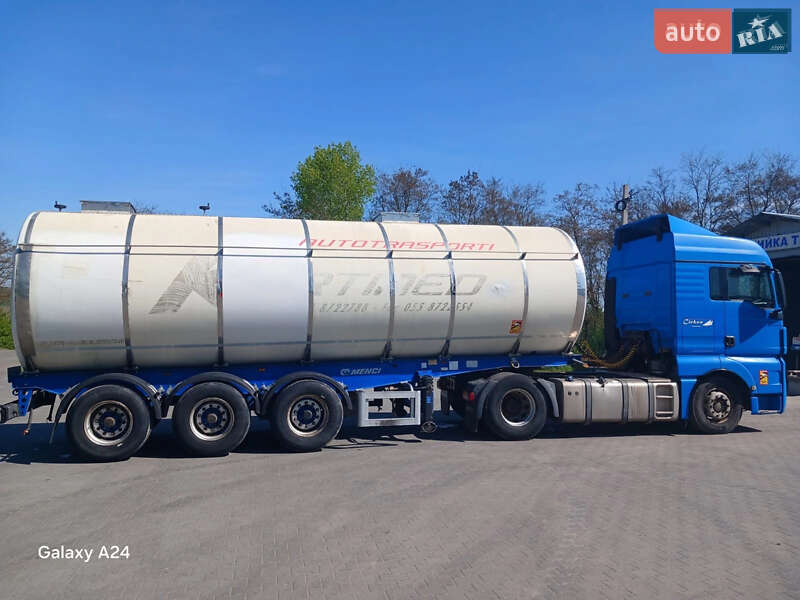 Цистерна напівпричіп Menci SA 2008 в Хмельницькому