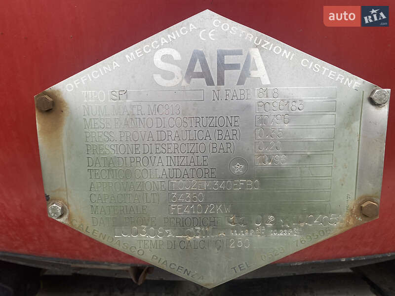 Цистерна полуприцеп Menci SL 1996 в Ромнах