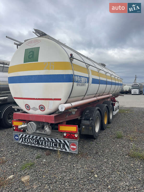 Цистерна напівпричіп Menci SL 1997 в Іршаві фото 4 Цистерна напівпричіп Menci SL 1997 в Іршаві