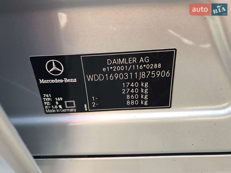 Хэтчбек Mercedes-Benz A-Class 2010 в Луцке