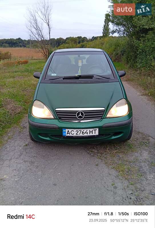 Хэтчбек Mercedes-Benz A-Class 1999 в 
