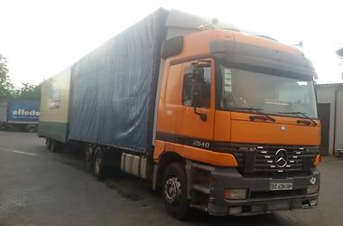 Тентованый Mercedes-Benz Actros 1997 в Львове