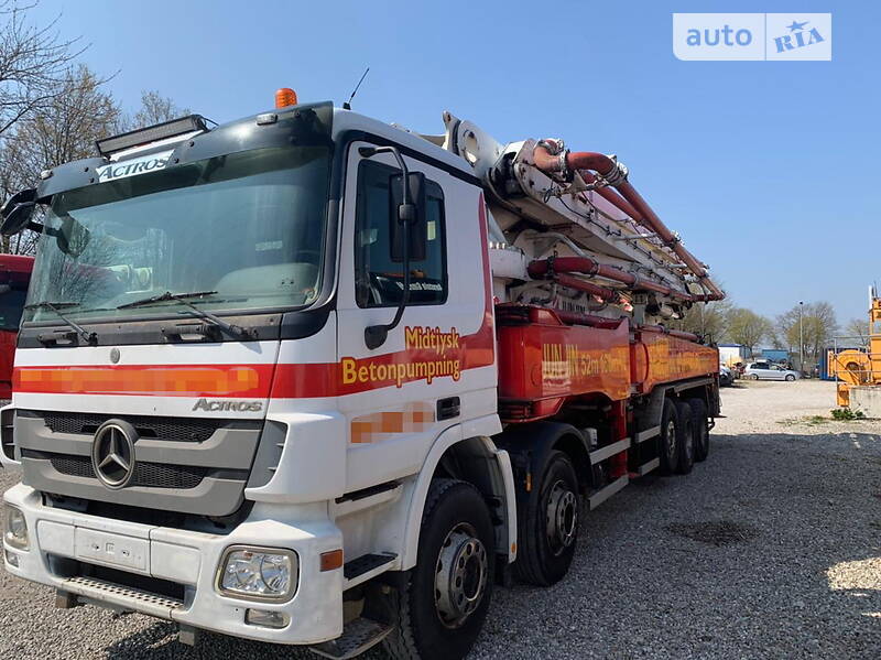 Бетононасос Mercedes-Benz Actros 2011 в Львове