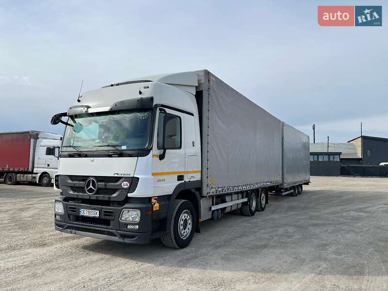 Тентованый Mercedes-Benz Actros 2009 в Черновцах фото 2 Тентованый Mercedes-Benz Actros 2009 в Черновцах