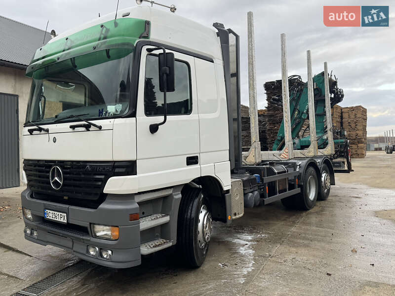 Лісовоз / Сортиментовоз Mercedes-Benz Actros 2000 в Самборі фото 12 Лісовоз / Сортиментовоз Mercedes-Benz Actros 2000 в Самборі