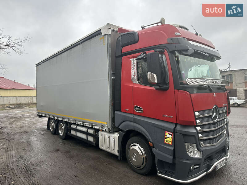 Тентованый Mercedes-Benz Actros 2014 в Кременчуге фото 10 Тентованый Mercedes-Benz Actros 2014 в Кременчуге
