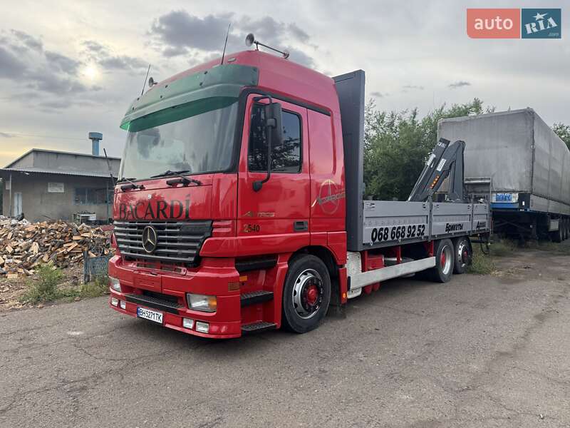 Шасси Mercedes-Benz Actros 1997 в Татарбунарах фото 2 Шасси Mercedes-Benz Actros 1997 в Татарбунарах