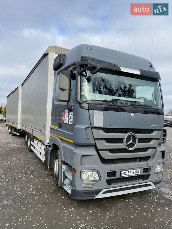 Тентованый Mercedes-Benz Actros 2012 в Шептицькому фото 4 Тентованый Mercedes-Benz Actros 2012 в Шептицькому