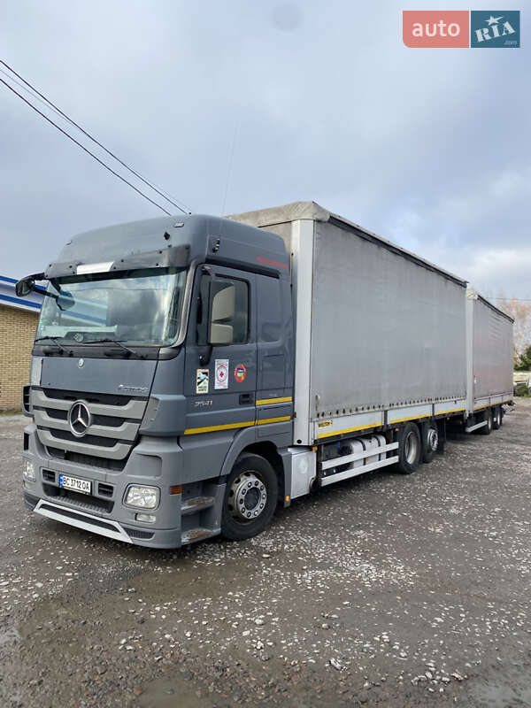 Тентованый Mercedes-Benz Actros 2012 в Шептицькому фото 7 Тентованый Mercedes-Benz Actros 2012 в Шептицькому