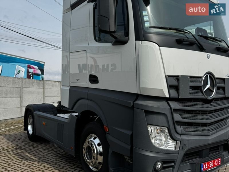 2016 Mercedes-Benz Actros, VIN WDB96340310044619:plate — фото 1 (autoria)