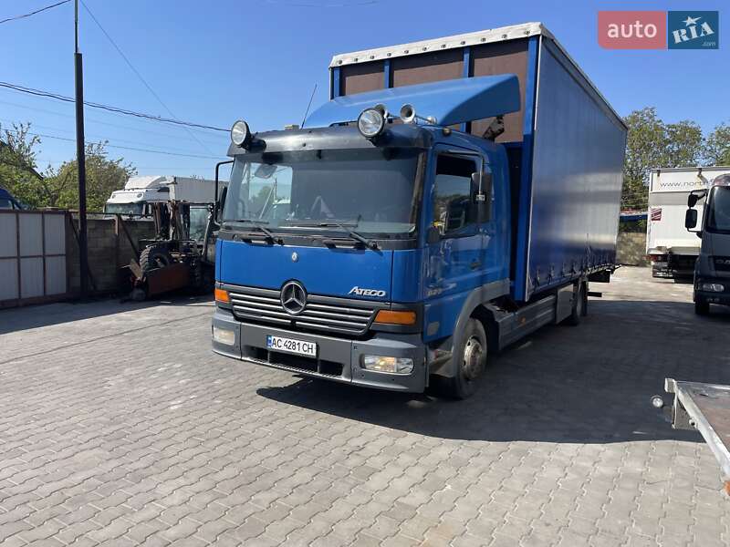 Тентованый Mercedes-Benz Atego 2002 в Луцке