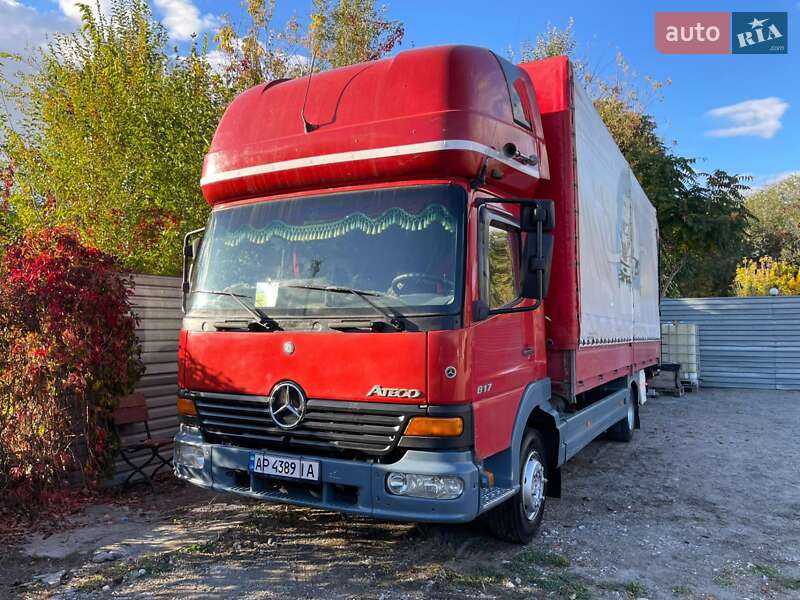 Тентованый Mercedes-Benz Atego 2002 в Запорожье