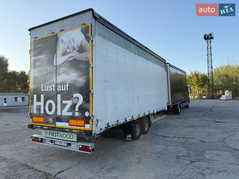 Тентований Mercedes-Benz Atego 2012 в Луцьку