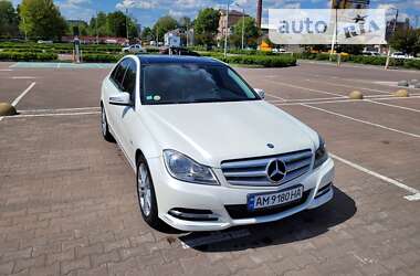 Седан Mercedes-Benz C-Class 2012 в Житомирі