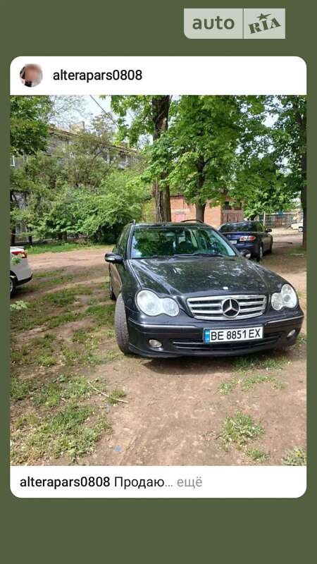 Універсал Mercedes-Benz C-Class 2004 в Миколаєві