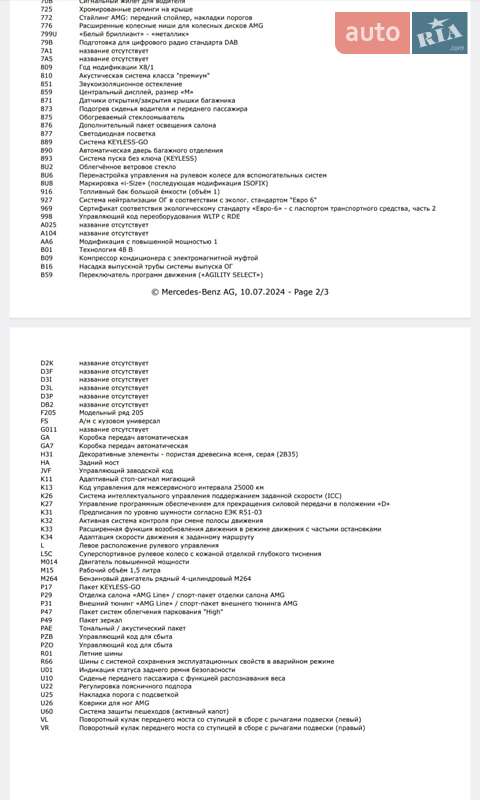 Универсал Mercedes-Benz C-Class 2019 в Одессе фото 20 Универсал Mercedes-Benz C-Class 2019 в Одессе