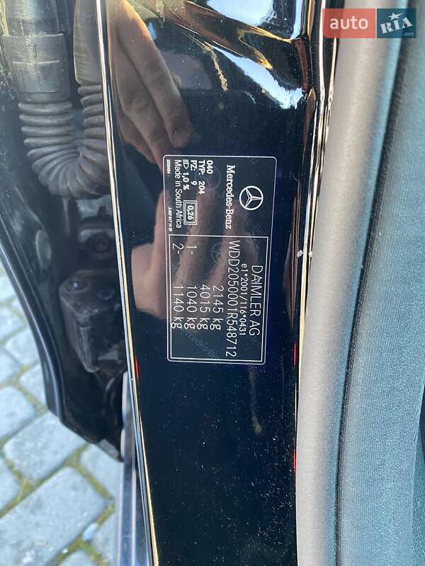 Седан Mercedes-Benz C-Class 2019 в Львове