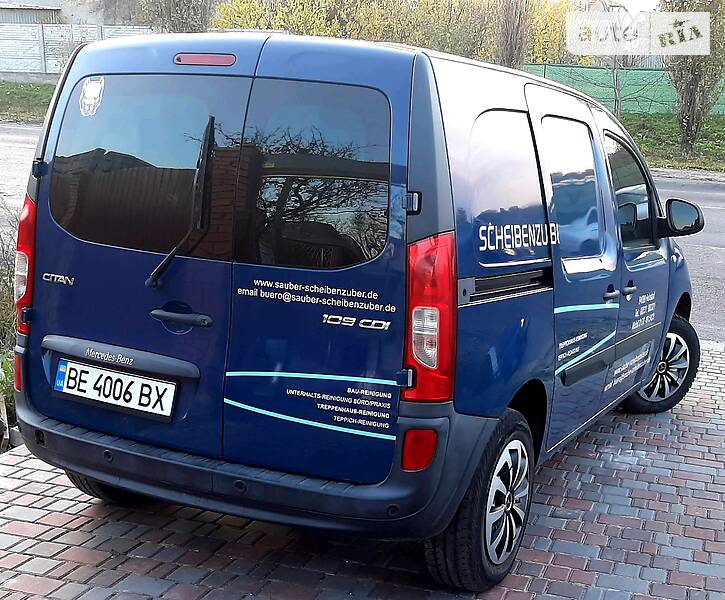 Вантажопасажирський фургон Mercedes-Benz Citan 2013 в Миколаєві