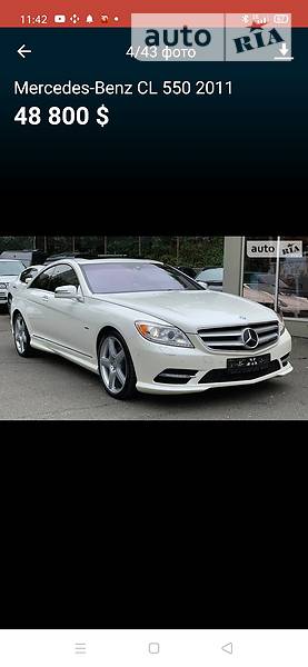 Купе Mercedes-Benz CL-Class 2011 в Ізмаїлі