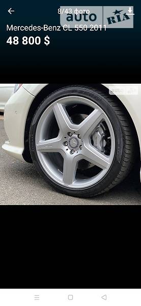 Купе Mercedes-Benz CL-Class 2011 в Ізмаїлі