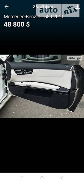 Купе Mercedes-Benz CL-Class 2011 в Ізмаїлі