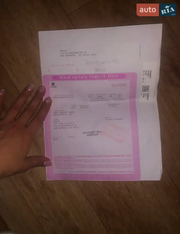 Седан Mercedes-Benz CLA-Class 2018 в Днепре документ