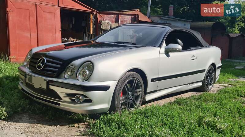 Кабриолет Mercedes-Benz CLK-Class 1998 в Полтаве