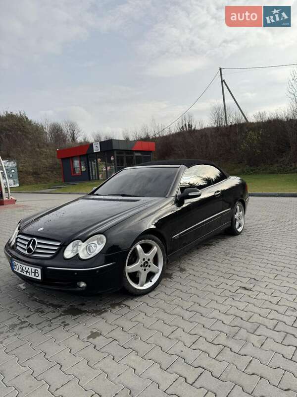Кабріолет Mercedes-Benz CLK-Class 2003 в Тернополі